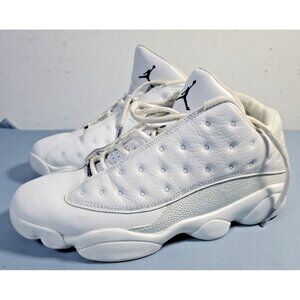 Nike Air Jordan 13 Retro Low All White 310810 103 Men size 8